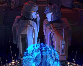 Immortal machine | D-16, Orion Pax | Transformers One Art Print