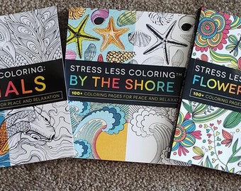 Download Coloring Book Set Etsy