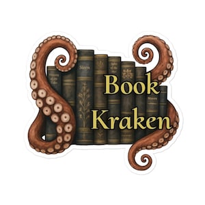 Boek Kraken-sticker