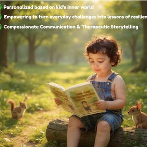 Custom Children’s Book- Your Child’s Name, Look,Inner World | Empowering Stories for Emotions, Challenges and Dreams | Story World Selection