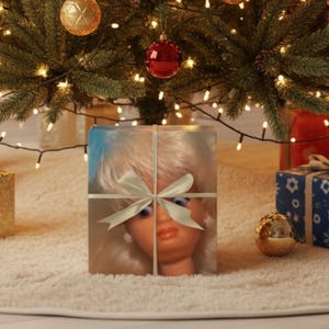 Doll Meme Wrapping Paper: Funny Novelty Gift Wrap image 2