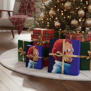 Side Eye Monkey Puppet Meme Wrapping Paper - Funny Gift-Wrapping Paper zdjęcie 2