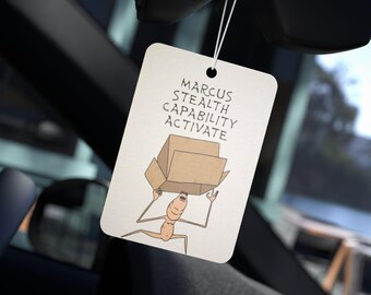 Marcus the Worm VR Chat Viral Meme Car Air Freshener - 3 Scents