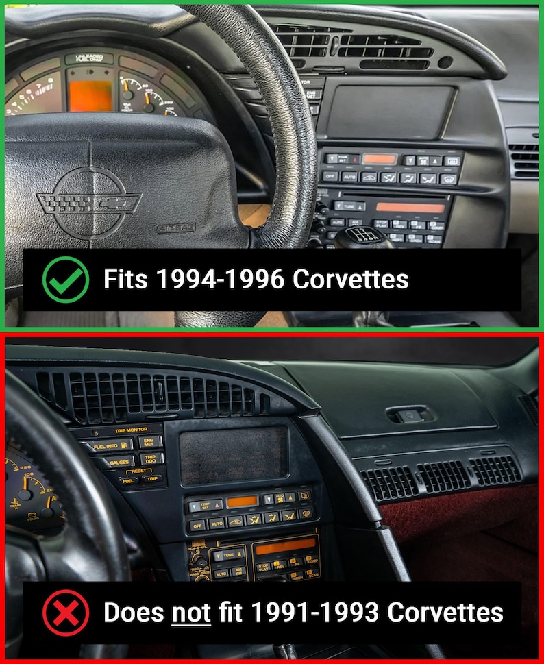 The 1992 Corvette Steering Wheel A Tale Of Two Sizesfeed