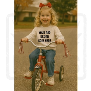 Vintage Holiday Mockup , White Sweatshirt Mockup , Christmas Mockups , Cute Christmas Kids Sweatshirt , Toddler Christmas Mockup
