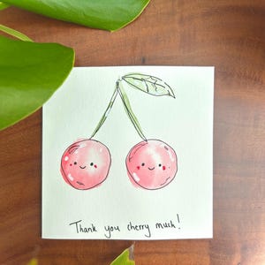 Muchas gracias Cherry por la tarjeta.