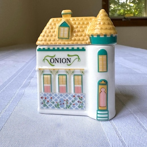 Lenox Spice Village Onion Spice Jar - 2nd Edition