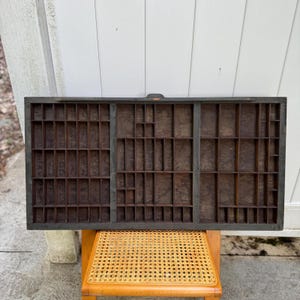 Vintage Printer&#39;s Tray - American Type Fdrs. Co.