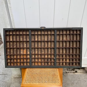 Vintage Printer&#39;s Tray - American Type Fdrs. Co.