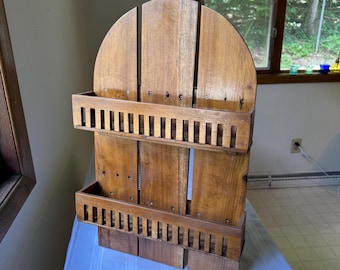 Vintage Rustic Spice Rack