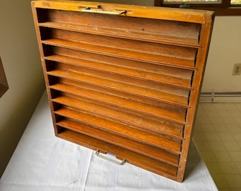 Vintage Parts Tray Repurposed Trinket Display