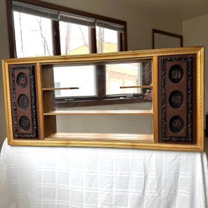 Vintage 1969 Illinois Moulding Co. Mirrored Zodiac Shadow Box - Mid-Century Modern Shadow Box