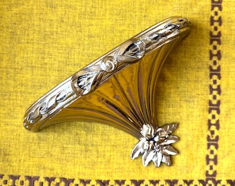 Vintage 1991 Gold Burwood Shelf Hollywood Regency Decor