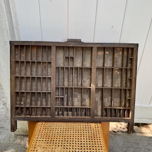 Vintage Hamilton Mfg. Co. Printer&#39;s Tray