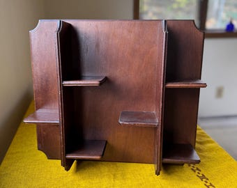 Vintage Collectibles Display Shelf