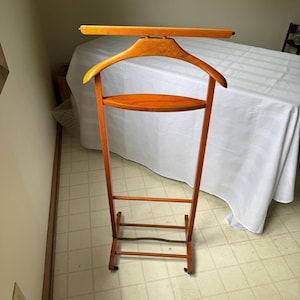 Vintage Fratelli Reguitti Butler with Casters Made in Italy