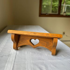 Small 12” Vintage Trinket Shelf