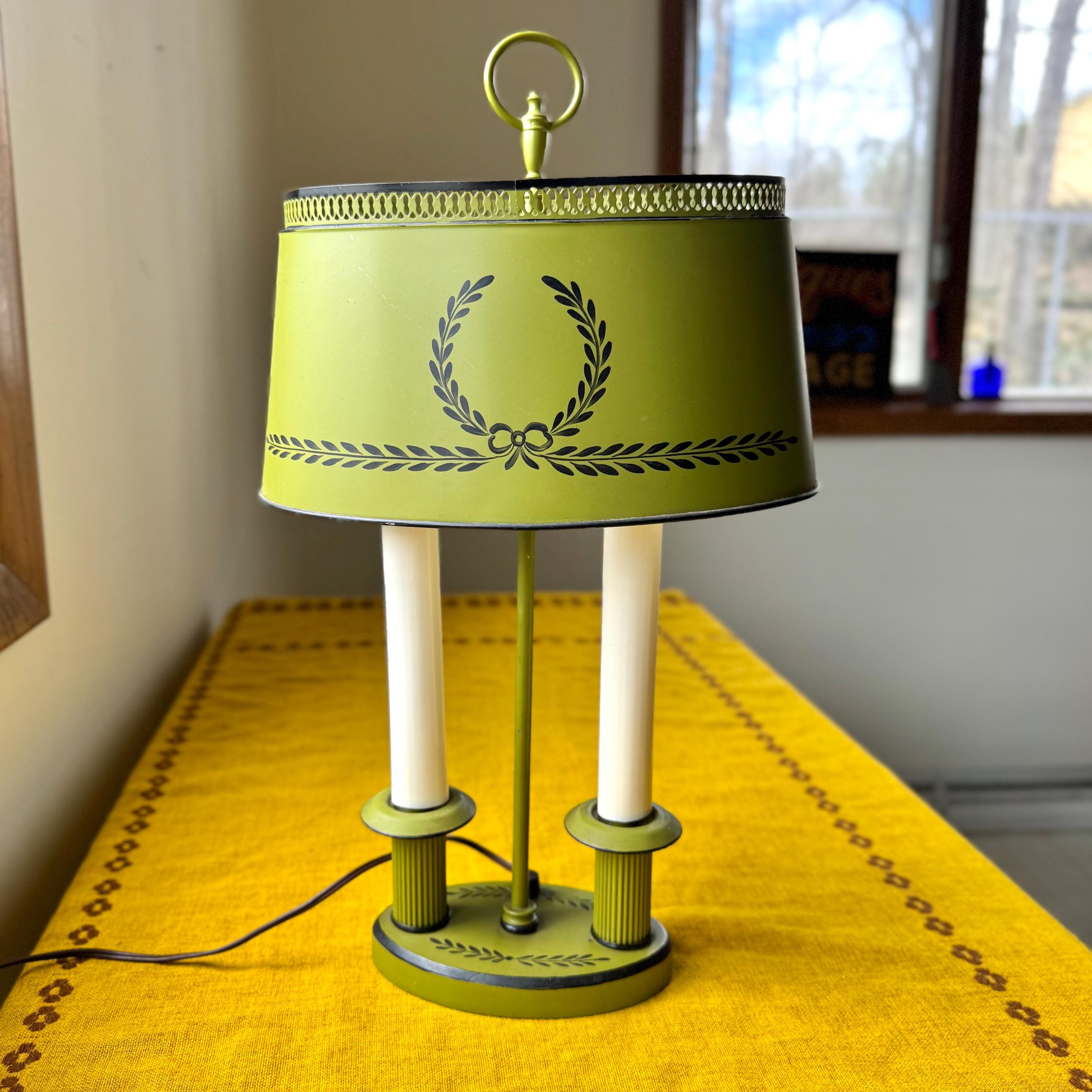 Vintage Tole Lamp Shade / ランプシェード 照明 Vintage Tole Shade - Etsy