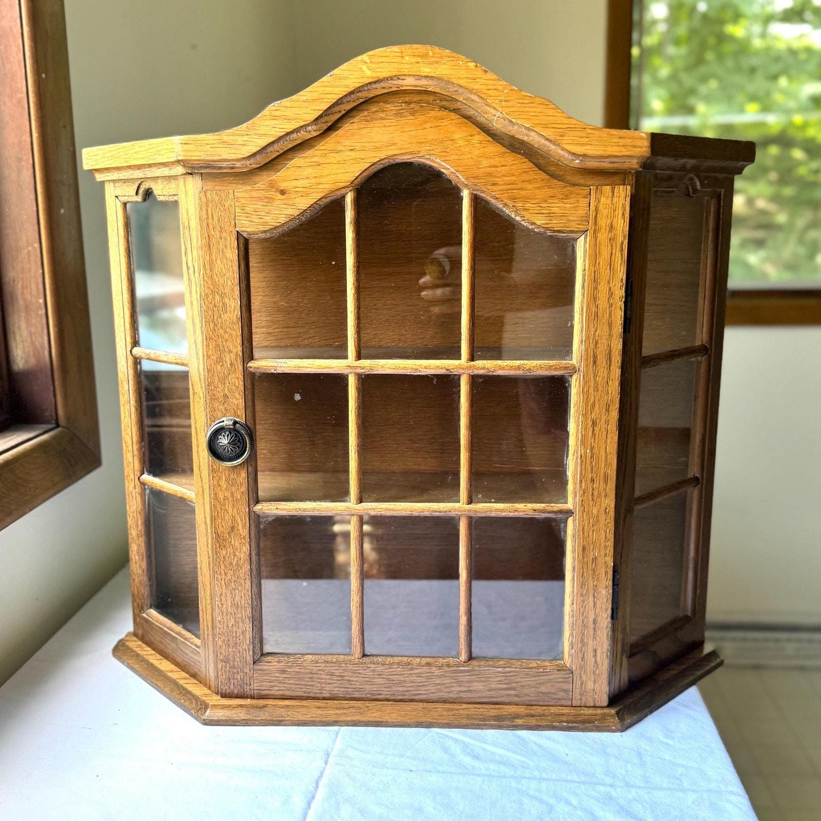 Vintage Dutch-style Curio Cabinet by Jay Import Co. - Etsy