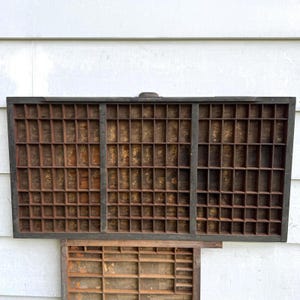 Vintage Printer&#39;s Tray