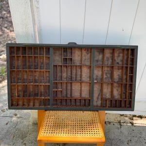 Antique American Type Fdrs. Co. Printer&#39;s Tray