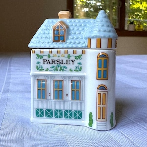 Lenox Spice Village Parsley Spice Jar - 2nd Edition