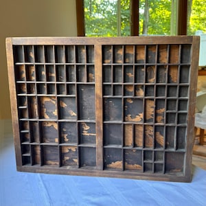 Vintage Hamilton Letterpress Tray