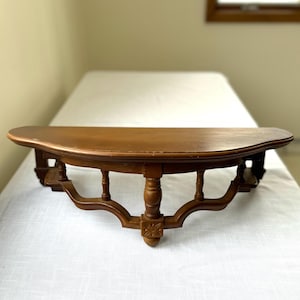 Mid Century 1966 Syroco 5201 Hanging Wall Shelf