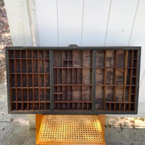 Antique American Type Fdrs. Co. Printer&#39;s Tray