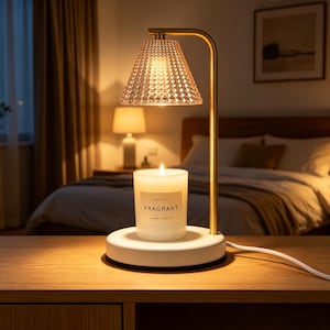Minimalistische Aroma-Diffusor-Lampe, kreatives Duft-Nachtlicht, gemütlicher Schlafzimmer-Dekor-Akzent