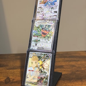 Top Loader Trading Card Stand - 3 High