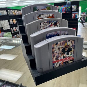 Nintendo 64 Cartridge Rack and Hanger
