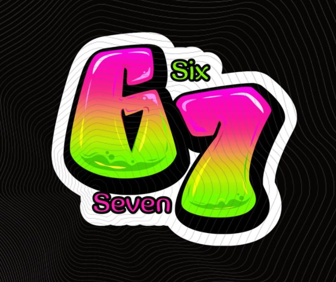 67 Sticker Digital Download - Etsy
