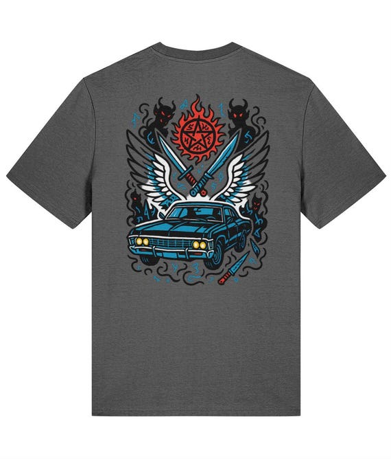Supernatural T-shirt: Organic Ringspun Cotton, Medium Fit