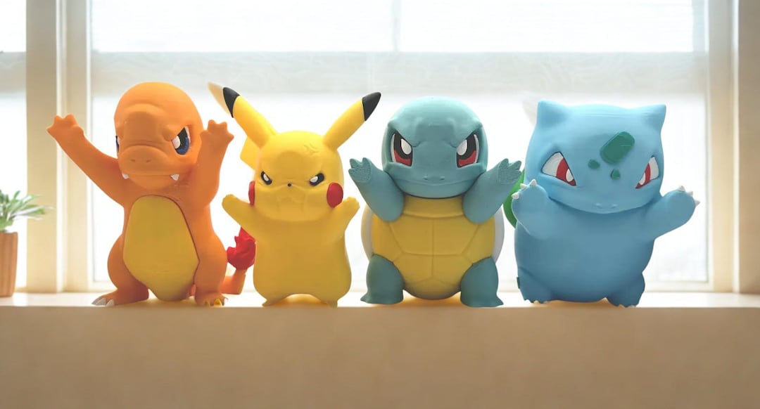 Pokemon Window Figurine | Pikachu Window Decor | Gengar Charmander ...