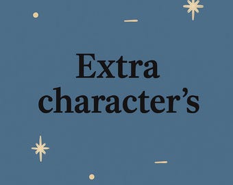 Custom Upgrade – Extra Person, Pet