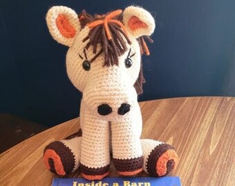 Amigurumi Crocheted Horse