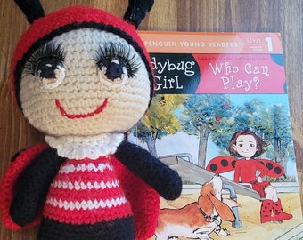 Amigurumi Crocheted Ladybug