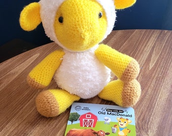 Amigurumi Crocheted Lamb