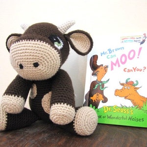 Amigurumi Brown Cow