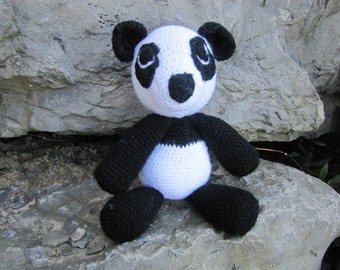 Amigurumi crocheted Panda