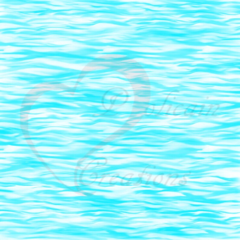 Blue Water Ripple Effects Digital Paper: Ocean Textures for ...