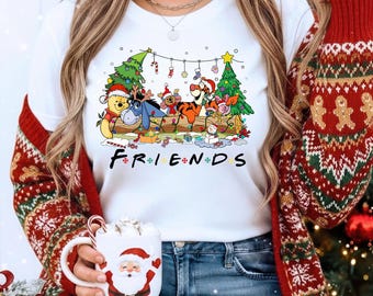 Christmas Disney Movie Watching Shirt, Christmas  Friends Shirt, Christmas Movie Friends, Funny Christmas Shirts, Christmas Family Movie