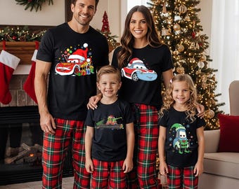 Cars Custom Christmas Shirt, Disney Cars Xmas Shirt, Disney Christmas Shirt, Disney Xmas Holiday Shirt, Disney Christmas Trip Shirt