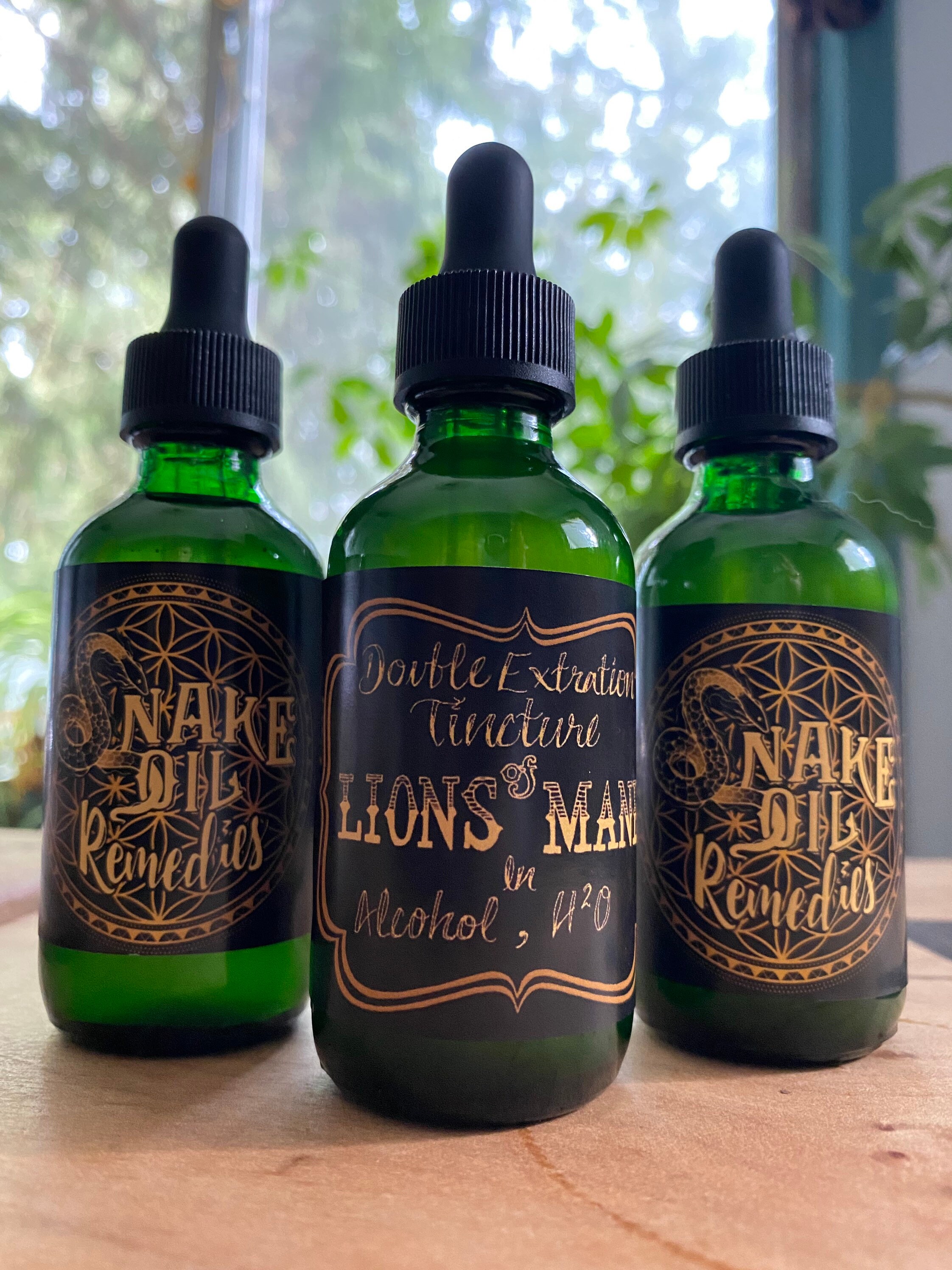 Lions mane tincture double extraction