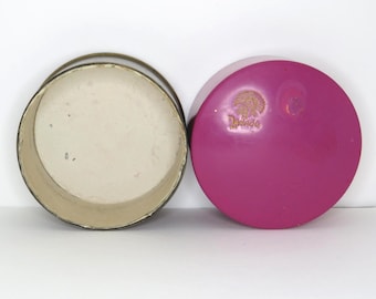 1920s Art Deco Powder Tin by A.A. Vantine Brass Bakelite Zanadu Cosmetic Collectible