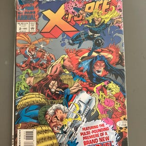 1993 X-Force Annual #2: First Adam X Appearance (Polybag Included, No Card) from Marvel Comics