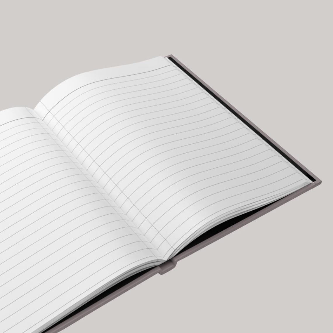 Elegant Personalized Striped Notebook Custom Writing Journal Premium ...