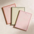 Monogram Notepad Writing Pad Custom Initial Personalized Stationery Gift Desk Accessory Office Organization Writing Pad Pink Paper Teacher