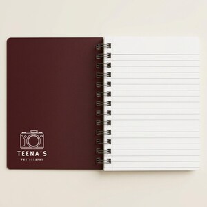 Corporate Gift Notebook Custom Logo Journal Professional Business Planner Personalized Writing Pad Executive Office Essential Premium Hardcover Design Spiral Bound Construction Metal Wire Binding Quality Paper Material Removable Pages